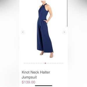 Julia Jordan NWT navy jumpsuit size 6P